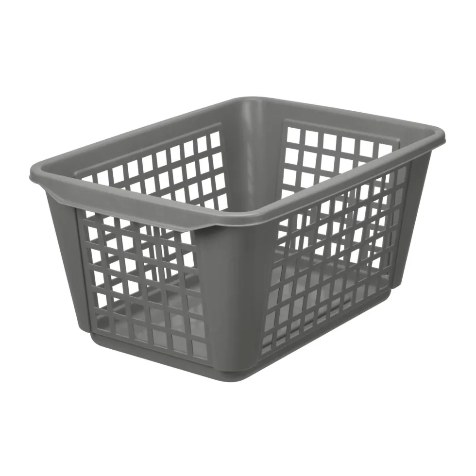 Pyykki- ja yleiskori 46l kivenharmaa