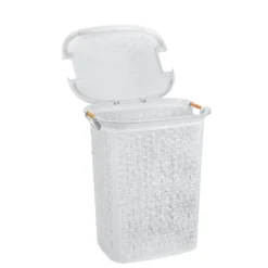Pyykkikori Woow valkoinen 60l