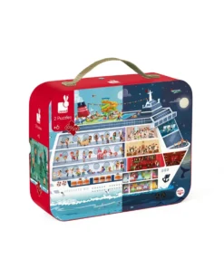 Risteilyalus palapelisalkku