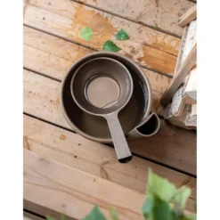 Saunakauha 0,6l messinki