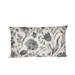 Sisustustyyny ulkokäyttöön 50x30cm Vintage flower