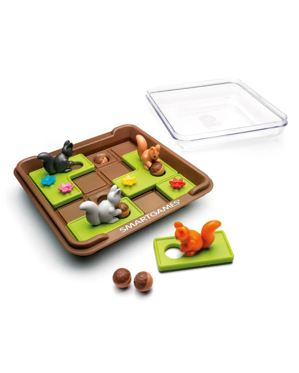 SmartGames Squirrels Go Nuts logiikkapeli