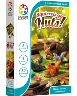 SmartGames Squirrels Go Nuts logiikkapeli