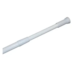 Suihkuverhotanko 70-120cm valkoinen