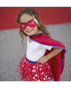 Supersankari tutu, viitta ja maski