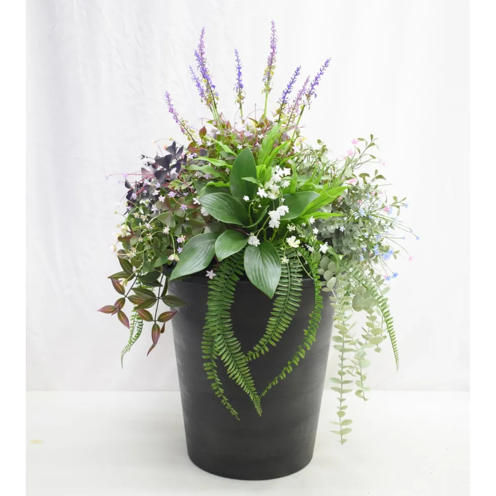 Tekokukka-asetelma Laventeli 78cm