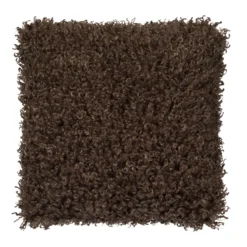 Tekoturkistyyny Wooly 45x45cm ruskea