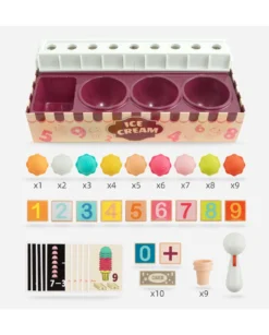 Topbright colorful number box