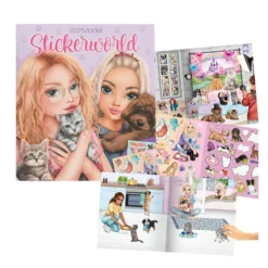 TOPModel Stickerworld KITTY and DOGGY