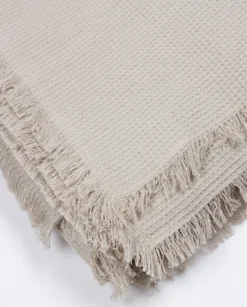 Torkkupeitto vohveli beige