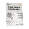 Valkoinen Kilopaperi A4 1kg