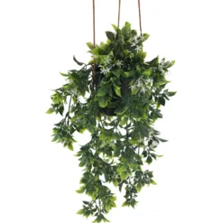 Viherkasvi ruukussa riippuva 48cm 6 eril
