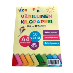 Värillinen kilopaperi 1kg